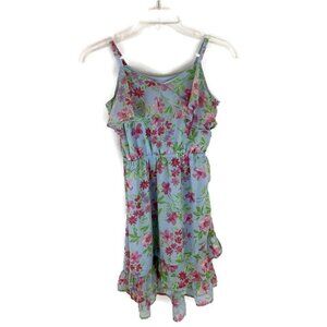 The Children's Place Dress Spring Floral Chiffon Size 10/12 NWT